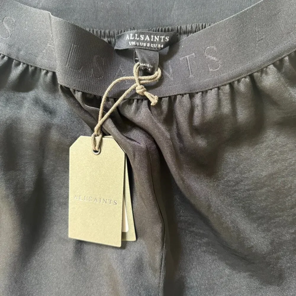 ALLSAINTS Nala Pull On Tapered Jogger Trousers Sz 2 - Picture 9 of 9